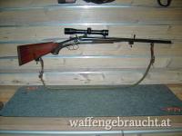 Handarbeit Hahnbüchsflinte Mayer-Gmunden –  .222Rem  -  16/65 - Thiersee, Tirol, Kufstein, .STORE SAFE PEOPLE WEST GMBH, Tuning