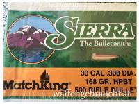 Geschosse Sierra Match King 168gr - 500er Pak -wieder auf Lager