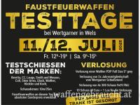 Faustfeuerwaffen TESTTAGE WERTGARNER Wels