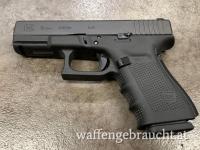 Pistole Glock 19 Gen. 4 im Originalkoffer und Stahlvisierung