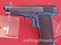 Beretta Pietro - Mod: 1915 - Nr: 6152 - erste halbautomat. Selbstldadepistole von Beretta - samt Tasche und Magazin