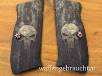Wicked Grips CZ SP-01 Shadow Griffe Punisher Metall