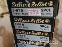 Sellier & Bellot im Kaliber 7x57R SPCE mit 11,2g/173gr