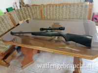 Einzellader Russisch im Kaliber .22lr mit Zielfernrohr 4x32, Absehen 4