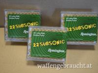 .22lr Remington subsonic 38gr HP