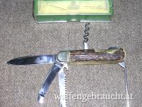Jagdmesser Hubertus mit Waidklinge, Säge und Haken
