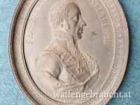 Relief Franz 1 Kaiser von Österreich 