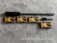 Blaser R8 338 Blasermagnum Wechsellauf + Schalldämpfer + Magnumkammer + Magazineinsatz + 4 Schachteln Munition