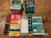 Schrotmunition 12/70 unter anderem Double Impact Weitschuss Patronen