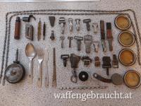 K-98 Ersatzteile, Mündugsschoner, Öler, Gasmaskenersatzgläser, und diverse Teile