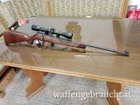 Voere Voerenbach im Kaliber .22lr mit Magazin und Bauer 3-9x40E Absehen 4 und Leuchtpunkt 