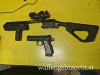 Hera Anschlagschaft für CZ Shadow 2 mit Trainingspistole CZ Shadow 2 in 6mm BB CO2