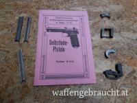 Steyr M12 Anleitung, Instruktion, Ladestreifen, Ersatzteile Steyr Hahn Pistole