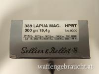 Sellier & Bellot .338 Lapua Mag. Sierra Match King 19,4g/300grs.