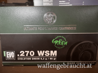 RWS .270 WSM, Evolution Green 6,2 / 96 gr 20Stk. NEU UND OVP