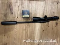 Blaser R8 8,5x55 Lauf inkl. Schalld., Verriegelungskammer, Zielfernrohrmont. und 4 Pack. Munition