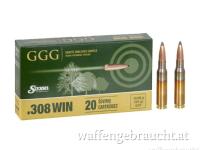 .308 Win 165gr oder 180gr SBT Sierra GameKing GGG Jagdkugelpatronen