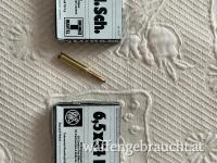 38 RWS Patronen Kal. 6,5X54 Mannlicher Schoenauer