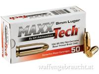 💥 MaxxTech 9mm Luger 124gr FMJ – 1.000 Schuss für nur 215 €! 💥