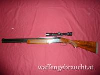 Bockbüchsflinte, CZ, Mod.: 502.4, Kal.: .222 Rem // 12/70