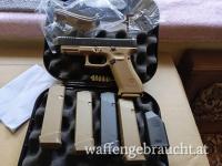 Glock 47 Dualtone(G47 Verschluss mit Glock 19X Griffstück) + 5  Magazine + 230  Schuss Muntion