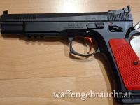 CZ 75 SP-01 AKAH 6.1 SA only, DA/SA; Eine getunte 6" Wettkampfpräzisionswaffe