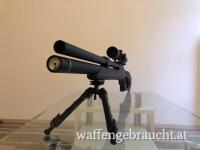 PCP Pressluft Sniper Set mit Zielfernrohr, Pumpe, Bipod