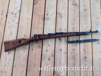 K98 nummerngleich inkl nummerngleichem Bajonett (selbe Nummer wie Gewehr!!!)