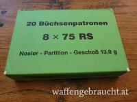 Verkaufe eine volle Packung Büchsenpatronen im Kal. 8x75 RS
