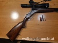 Sauer Luxus Drilling 3000  6.5x57R -16/70 - EL .22 Hornet