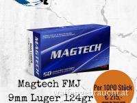 Magtech FMJ  9mm Luger 124gr