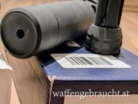 ungeschossener Ase Utra Schalldämpfer JET-Z CQB BL mit Borelock 1/2-28 
