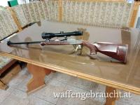 Rauchenwald Fallblockbüchse im Kaliber .243Win mit Schmidt und Bender 6x42, Absehen 1
