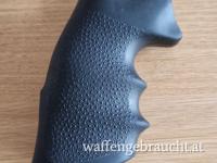 Kunststoffgriff Hogue neuwertig für S&W ROUND BUTT L-Rahmen