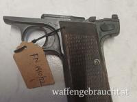 GRIFFSTÜCK - FN 1910/22 - komplett - KRIEGSFERTIGUNG mit Holzgriffschalen - NOCH FREI IN ÖSTERREICH