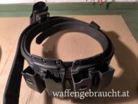 Verkaufe IPSC Gürtel Fa. Ghost mit CZ 75 Holster und Magazinhalter für 4 Stück Magazine