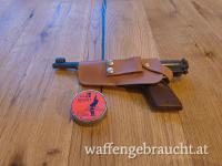 Luftpistole Record Modell LP 3 schwarz & braun