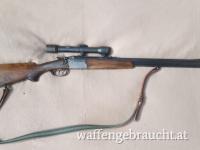 Bockbüchsflinte Ferlach 5,6x52R – 16/65 Sammlerstück
