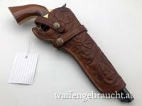 Schöner Vorderlader-Revolver von Pioneer Arms (Perkussion) Colt 1862 " Reb Conf. Army" Kaliber .36 mit Viking Lederholster