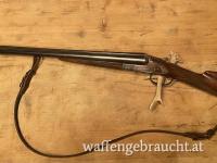 Renato Gamba Doppelflinte mit Einabzug vergoldet