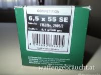 Verkaufe Schüttpackung 50Stk. 6,5x55SE, von S&B, originalverpackt und ungeöffnet!!