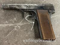 Pistole FN 1922 - Deutsche Wehrmacht inkl. gestempelten Lederholster