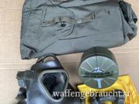 Dräger / Auer ABC Schutzmaskenset - Schutzmaske Gr.2 + Schutzmaskenfilter + Kniestück + Schutzmaskentasche