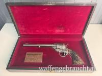 Revolver Colt Peacemaker Buntline 22 - Meisterstück Christian Kieser Gravuren