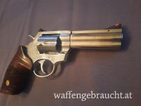 Alfa Stainless 357 Magnum 4" Lauf mit schönen Holzschalen
