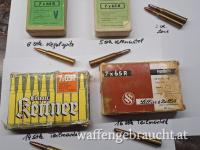 Munition 7x 65 R  Diverse 45 Stk. Siehe Foto