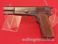 FN M 35 - High Power, Kal. 9 mm Browning, ehem. Gendarmeriepistole, LKGV InvtNr: 0236, guter Zustand