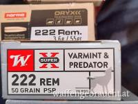 .222 REM / .222 Remington Munition 