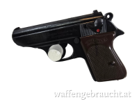  gebr. WALTHER Mod. PPK Kal. 7,65 mit Originalkoffer und Ersatzmagazin, Zustand: gut