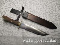 Hirschfänger, Jagdmesser, Saufänger, Klinge 22 cm